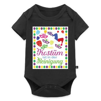 mein kostüm ist in der reinigung - Baby Premium Kurzarmbody - Schwarz - Vorne