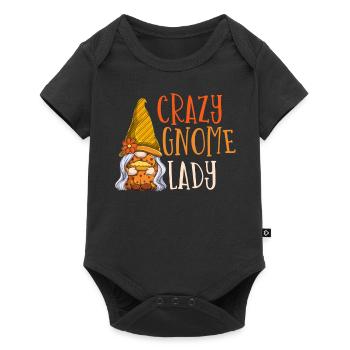 Gnome - Gnome Collecting - Gnome Collector - Baby Premium short-sleeve bodysuit - black - Front