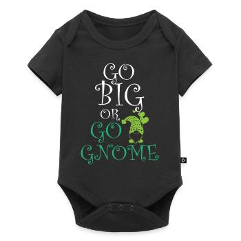 Gnome - Gnome Collecting - Gnome Collector - Baby Premium short-sleeve bodysuit - black - Front