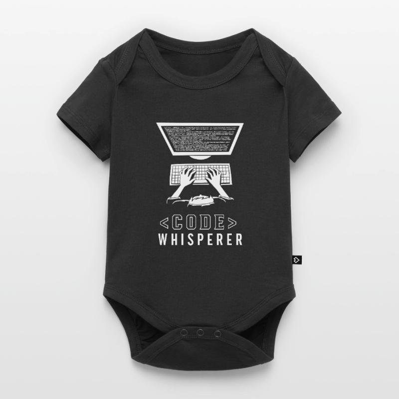 Code Whisperer Programmer Coding Coder Baby Premium short-sleeve bodysuit