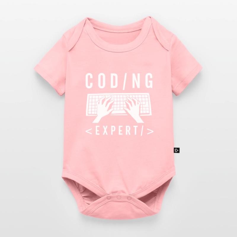 Coding Expert Programmer Coder Programming Baby Premium short-sleeve bodysuit