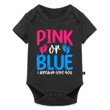Je t’aime déjà Naissance Grossesse - Body à manches courtes Premium Bébé - noir - Devant