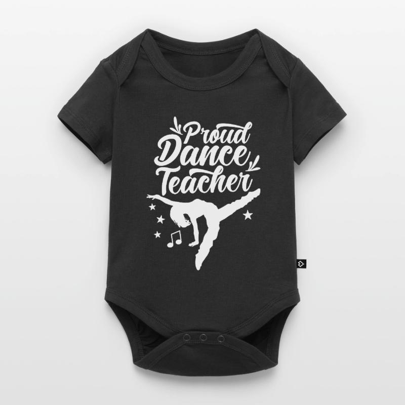 Fier professeur de danse École de danse Professeur de danse Professeur de danse Body à manches courtes Premium Bébé