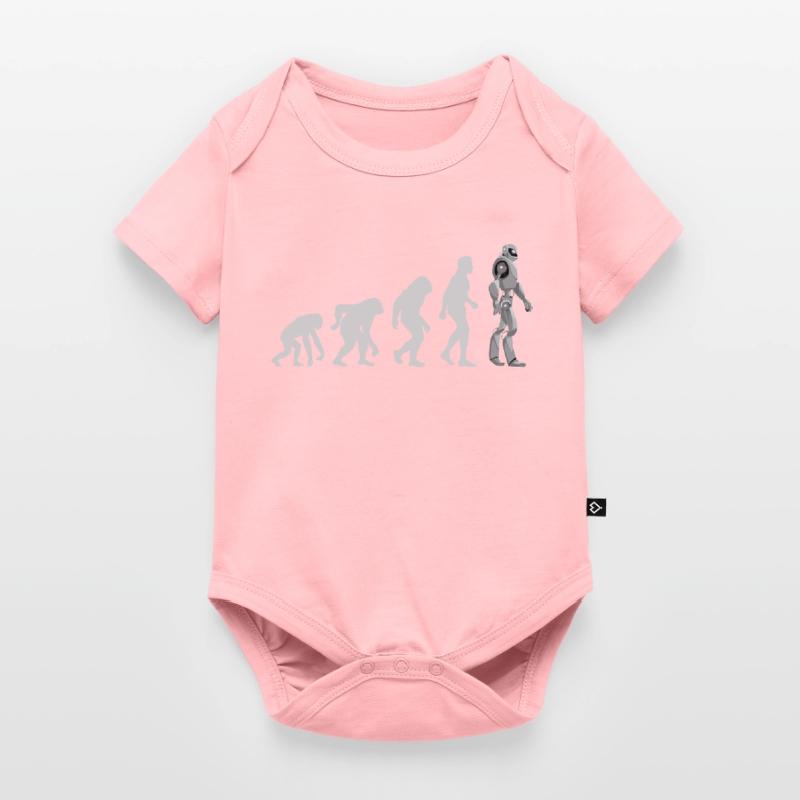Funny Machine Learning EvolutionFor Machine Learni Baby Premium short-sleeve bodysuit