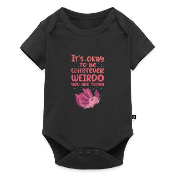 Axolotl Aquatic Animal Water Gift - Baby Premium short-sleeve bodysuit - black - Front