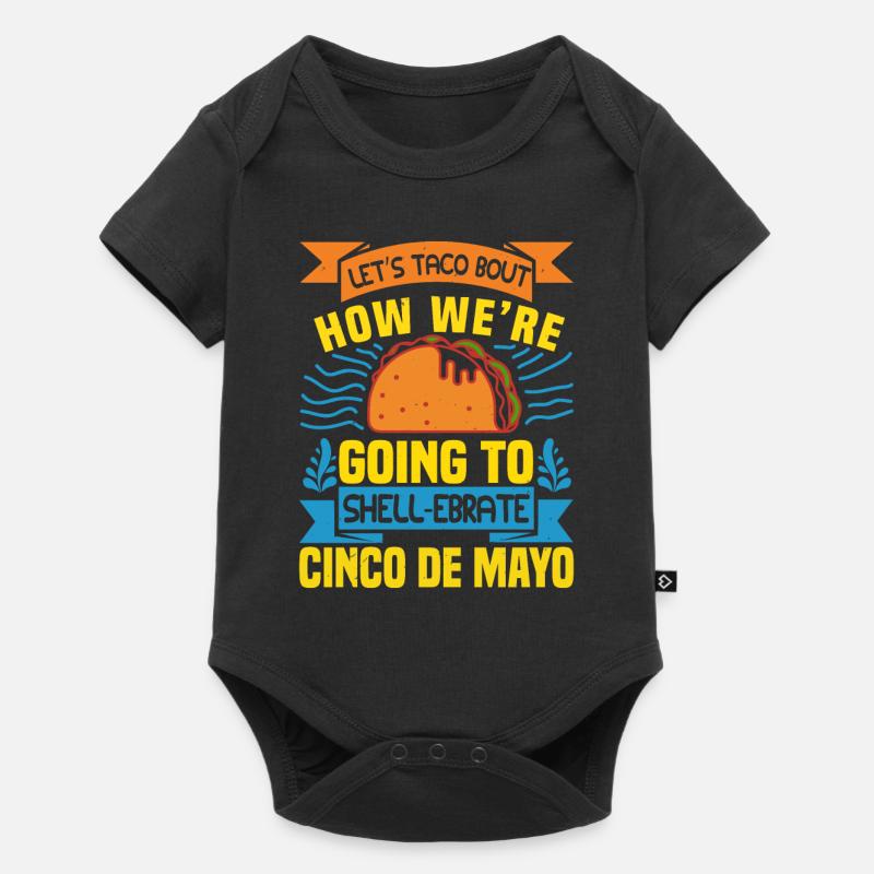 COMMENT NOUS ALLONS SHELL EBRATE CINCO DE MAYO - Body à manches courtes Premium Bébé - noir