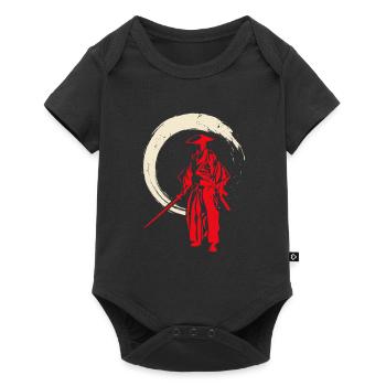 Japan Ninja Kitsune Style Japanese Samurai Sword - Baby Premium short-sleeve bodysuit - black - Front