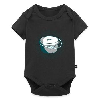 Dutch Oven Dopfen Grill BBQ - Body à manches courtes Premium Bébé - noir - Devant