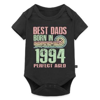 Les meilleurs pères sont nés en 1994, 29 ans, - Body à manches courtes Premium Bébé - noir - Devant