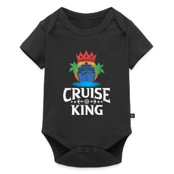 Kreuzfahrt - Baby Premium Kurzarmbody - Schwarz - Vorne
