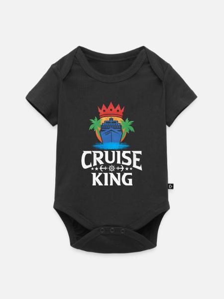 Kreuzfahrt - Baby Premium Kurzarmbody - Schwarz