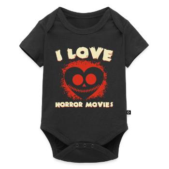 Zombie Horror Horror Film Festival + Halloween - Baby Premium short-sleeve bodysuit - black - Front