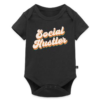 Social worker - Baby Premium short-sleeve bodysuit - black - Front