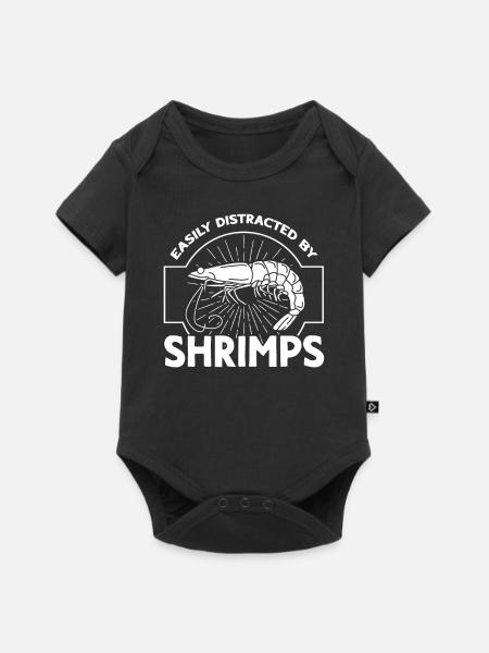 Meeresfrüchte Liebhaber Geschenk Meeresfrüchte - Baby Premium Kurzarmbody - Schwarz