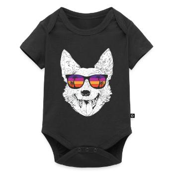 Bouvier australien - Body à manches courtes Premium Bébé - noir - Devant