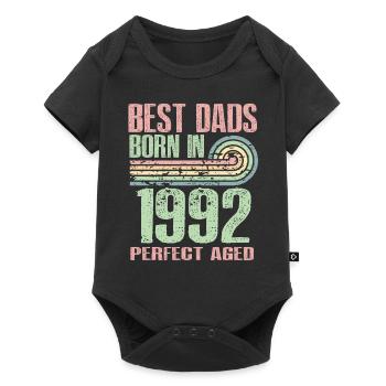 Les meilleurs pères sont nés en 1992, à l’âge de 31 ans, - Body à manches courtes Premium Bébé - noir - Devant