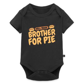 Apple Pie Will Trade Brother For Pie Baker Cooking - Baby Premium short-sleeve bodysuit - black - Front