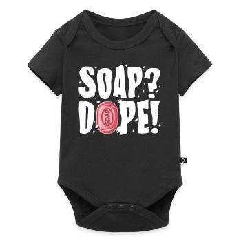 Check out this funny, SOAP !, soap making design - Baby Premium short-sleeve bodysuit - black - Front