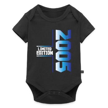 18th birthday of young girls, 2005, 18 - Baby Premium short-sleeve bodysuit - black - Front