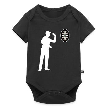 Darts Darts Player Darts Game Darts Darts Fan Cadeau - Body à manches courtes Premium Bébé - noir - Devant