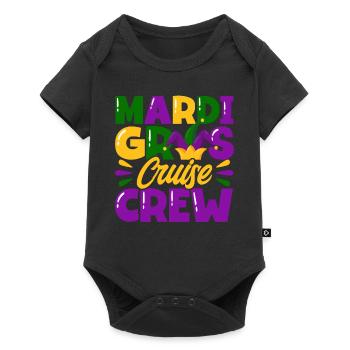 Mardi Gras Cruise Crew Mardi Gras Gift - Baby Premium short-sleeve bodysuit - black - Front