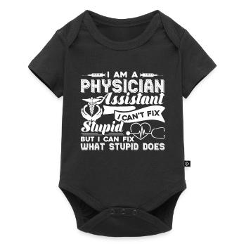 Physician Assistant Physician Assistant Can't Fix - Baby Premium short-sleeve bodysuit - black - Front
