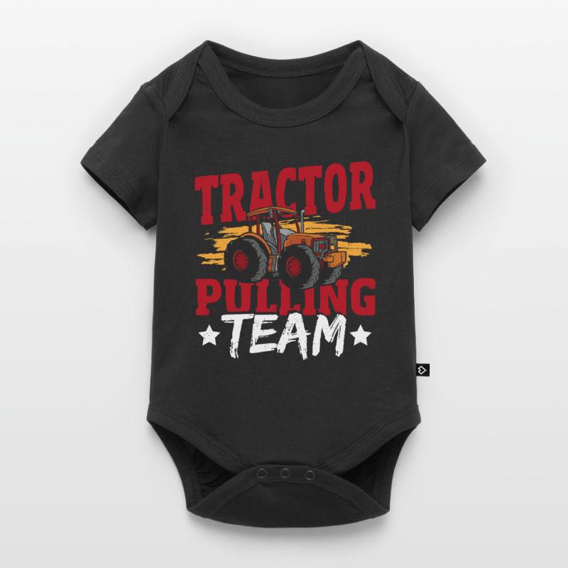 Tractor Pulling Team Tractor Puller Tractorpulling Baby Premium short-sleeve bodysuit