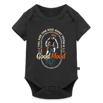 Bicycle You Are One Ride Away Road Bike Cyclist - Baby Premium short-sleeve bodysuit - black - Front