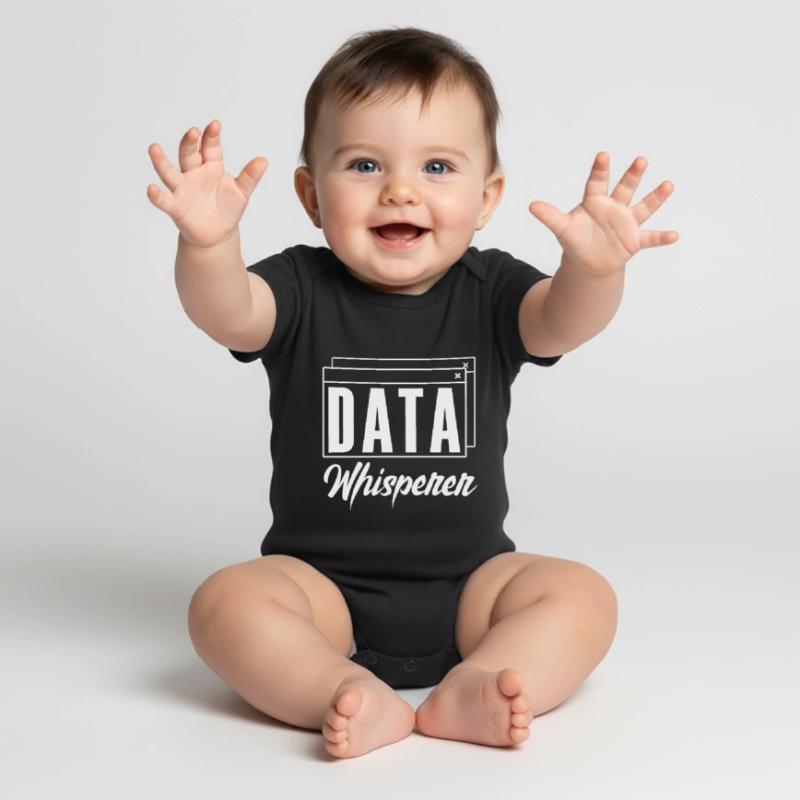 Data Whisperer Database Administrator Data Baby Premium Kurzarmbody