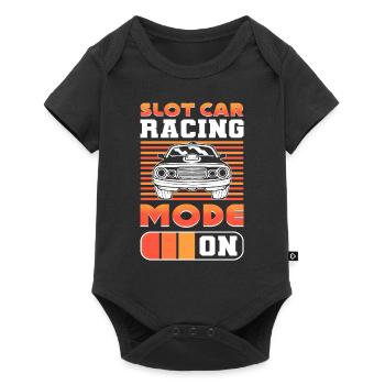 Slot Car Racing Slot Car Race Slot Car Racing - Body à manches courtes Premium Bébé - noir - Devant