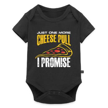 juste un tirage de fromage de plus je promets Design - Body à manches courtes Premium Bébé - noir - Devant