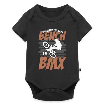 BMX Racing Il n’y a pas de banc dans Bicycle BMX Rider - Body à manches courtes Premium Bébé - noir - Devant