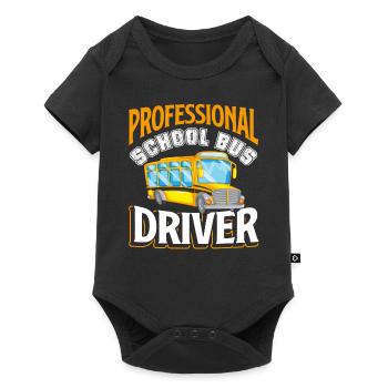 School Bus Driver Professional School Bus Driver - Baby Premium short-sleeve bodysuit - black - Front