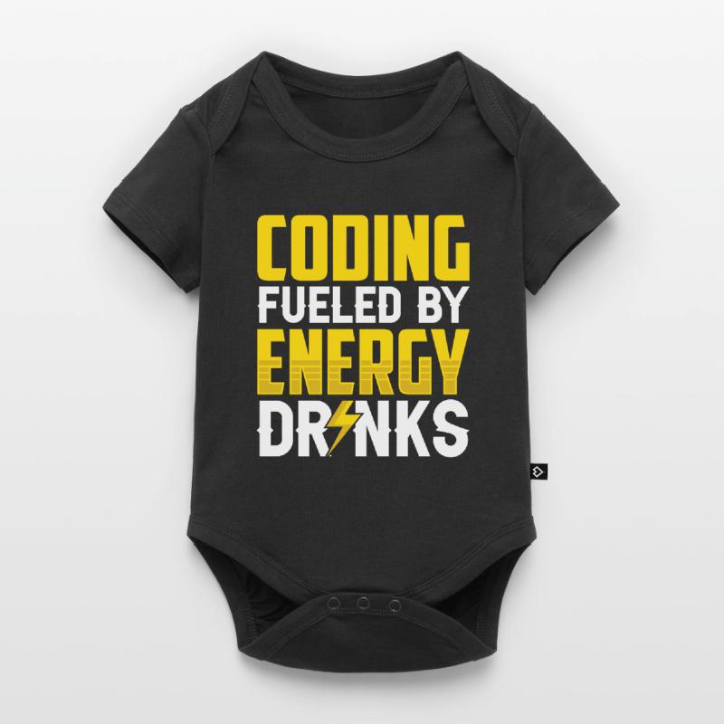 Programmieren Mit Energydrinks Coding Code Coder Baby Premium Kurzarmbody