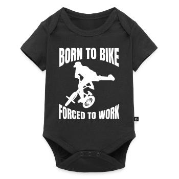 Cyclists Cycling Cycling Cycling Cyclists - Baby Premium short-sleeve bodysuit - black - Front