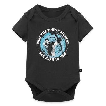 Archer birthday born in 2009 - Baby Premium short-sleeve bodysuit - black - Front