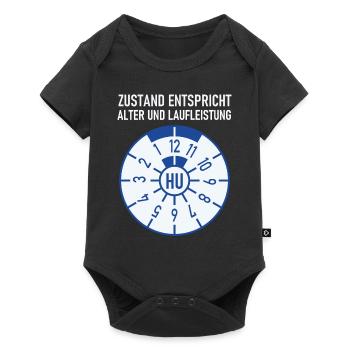 HU - Zustand entspricht Alter und Laufleistung - Baby Premium Kurzarmbody - Schwarz - Vorne