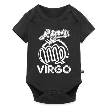 Virgo King Virgo - Baby Premium short-sleeve bodysuit - black - Front