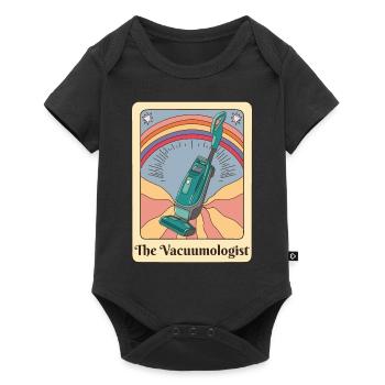 Cleaning Vacuumologist Tarot Vacuum Cleaner Art - Baby Premium short-sleeve bodysuit - black - Front