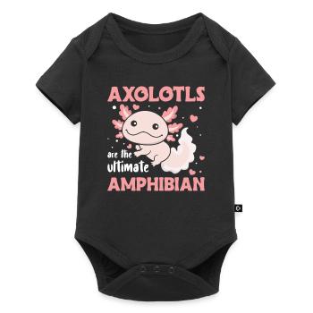 Axolotl sont l’ultime Amphibian mignon axolotl - Body à manches courtes Premium Bébé - noir - Devant
