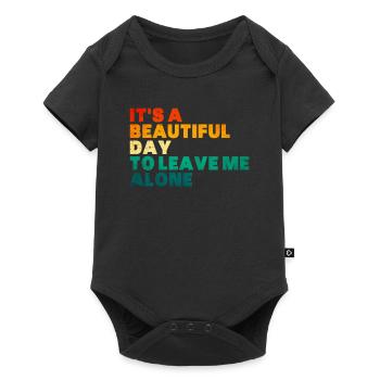 Introverted Gift Sarcastic Introverted - Baby Premium short-sleeve bodysuit - black - Front