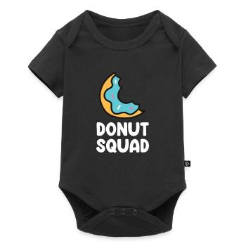 Beignets Food Lover Donut Dire Funny Donuts - Body à manches courtes Premium Bébé - noir - Devant