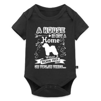 Bichon Frise Home Without Bichon Frise - Baby Premium short-sleeve bodysuit - black - Front