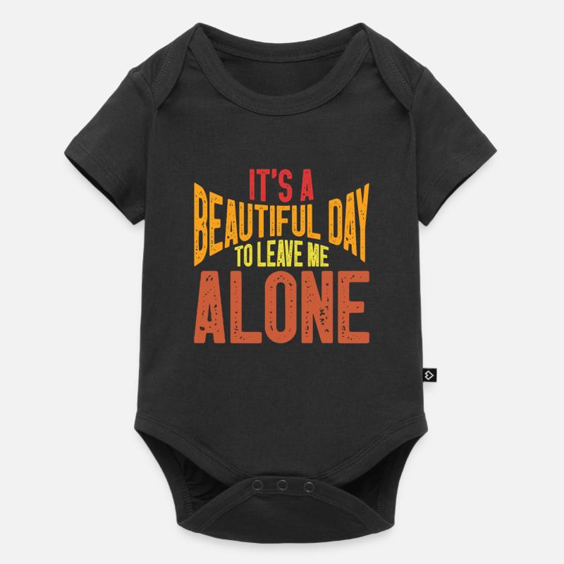 Introvertiert Geschenk Sarkastisch Introvertiert - Baby Premium Kurzarmbody - Schwarz