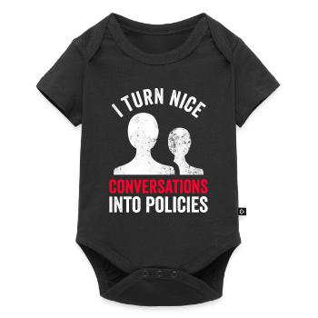 Insurance Sales Marketing Design Für - Baby Premium short-sleeve bodysuit - black - Front