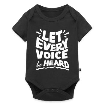 Speech-language pathology, speech-language pathologist - Baby Premium short-sleeve bodysuit - black - Front
