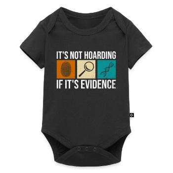 Crime Labe Design Für Forensische Analysten - Baby Premium short-sleeve bodysuit - black - Front
