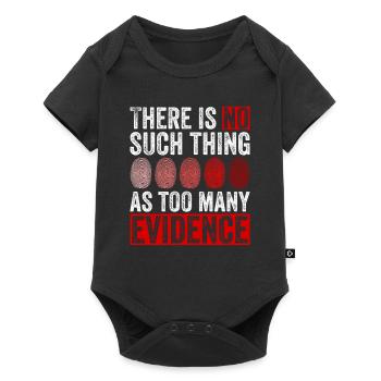 Crime Labe Design Für Forensische Ermittler - Body à manches courtes Premium Bébé - noir - Devant