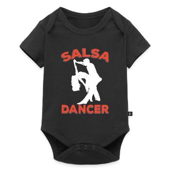 Salsa Dancer Dancing Hobby Dance - Baby Premium short-sleeve bodysuit - black - Front