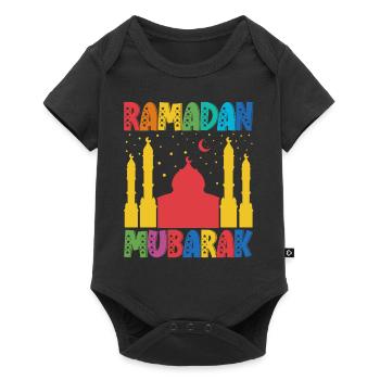 fasting diet ramadan muslims muslim fasting - Baby Premium short-sleeve bodysuit - black - Front